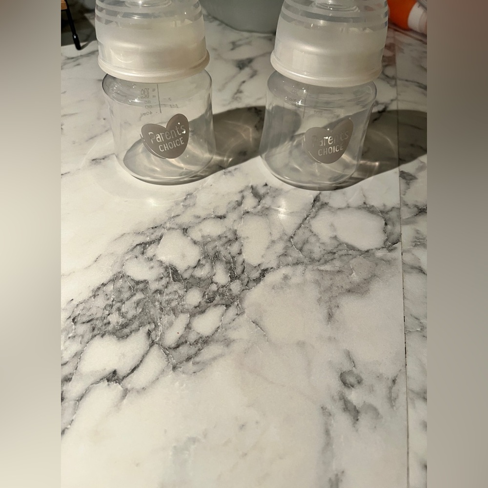 Parent's Choice Clear Baby Bottles
